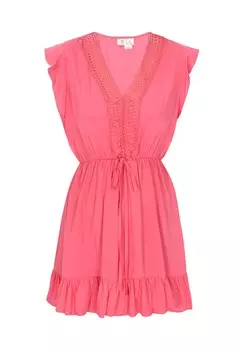 Летнее платье IZIA Boho, розовый