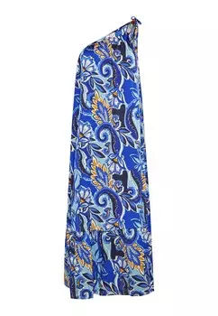 Летнее платье IZIA, цвет Royal blue/Light blue