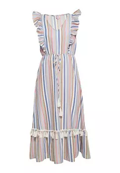 Летнее платье IZIA, разноцветный