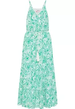 Летнее платье IZIA, зеленый