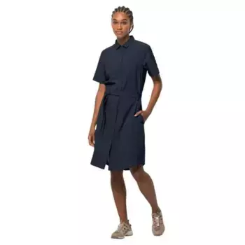 Летнее платье Jack Wolfskin "HOLIDAY MIDI DRESS", очень легкое, синий