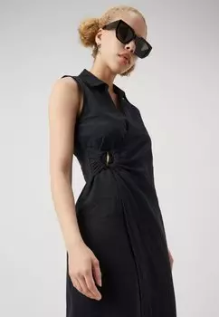 Летнее платье Jdypalma Midi Wrap Dress JDY, черное