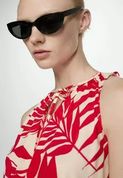 Летнее платье Julia Mango, красное