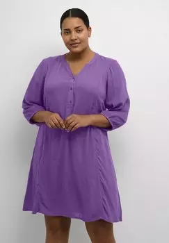 Летнее платье Kaffe Curve, фиолетовый