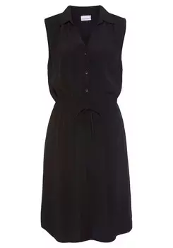 Летнее платье Lascana, черный