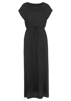 Летнее платье Lascana, черный