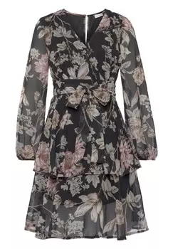 Летнее платье LASCANA, черный