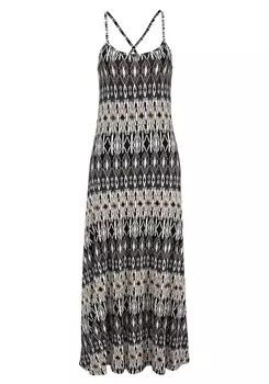 Летнее платье LASCANA, серый