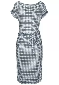 Летнее платье LASCANA, синий