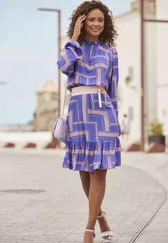 Летнее платье LASCANA, синий