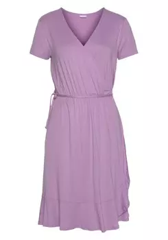 Летнее платье LASCANA, сиреневый