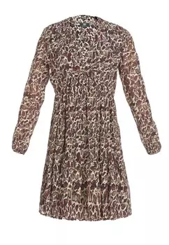 Летнее платье Le Temps Des Cerises MIHABEL, бордо