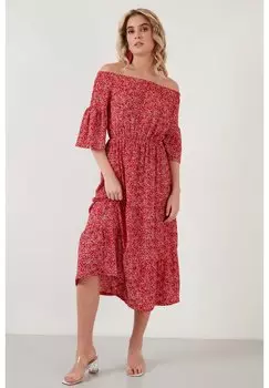 Летнее платье LELA, красный