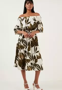 Летнее платье LELA, зеленый