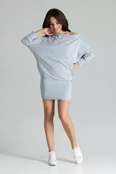 Летнее платье Lenitif, серый