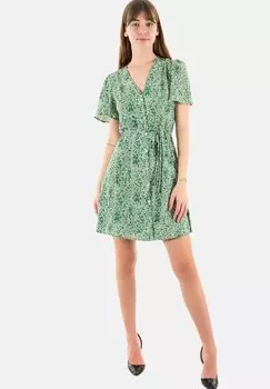 Летнее платье лиственно-зеленого цвета Freeman T. Porter, зеленый