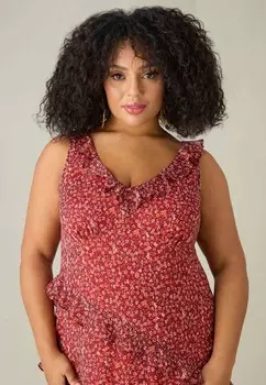 Летнее платье Live Unlimited London, красный