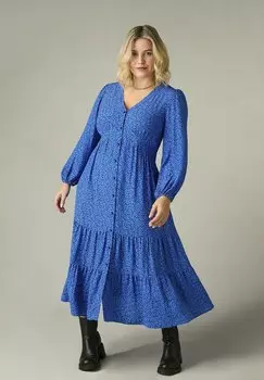 Летнее платье Live Unlimited London, синее