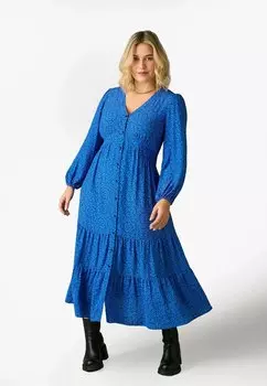 Летнее платье Live Unlimited London, синее