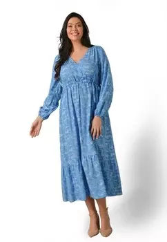 Летнее платье Live Unlimited London, синий