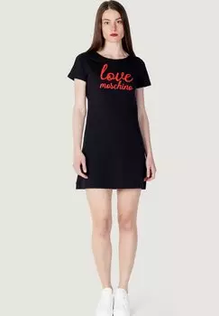 Летнее платье Love Moschino, черный