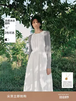 Летнее платье Mai Meng без рукавов свободное, черный