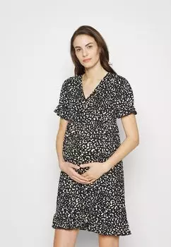 Летнее платье MAMALICIOUS, черный