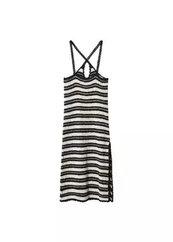 Летнее платье Mango CONCHIN, черный