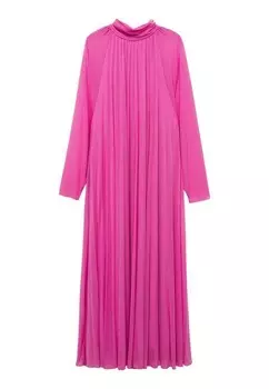 Летнее платье Mango, фуксия