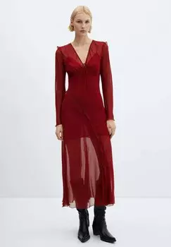 Летнее платье Mango, руд