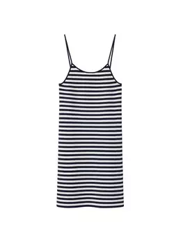 Летнее платье Mango SARI, темно-синий