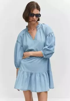 Летнее платье Mango, синий
