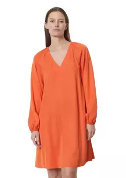 Летнее платье Marc O'Polo "из LENZING ECOVERO", цвет Orange
