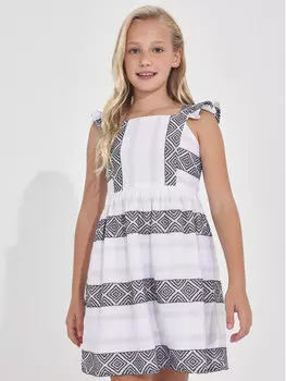 Летнее платье Mayoral, мультиколор