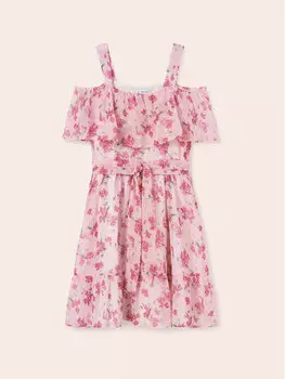 Летнее платье Mayoral, розовый
