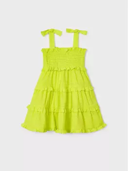Летнее платье Mayoral, зеленый