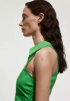 Летнее платье Medina Mango, зеленый