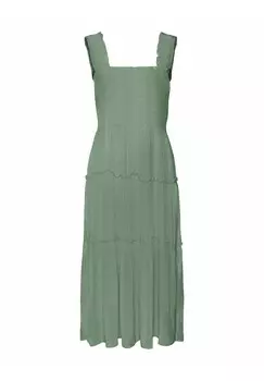 Летнее платье MENNY GA NOOS Vero Moda, зеленый