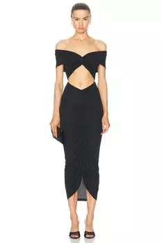 Летнее платье миди Kendall The Andamane, черный