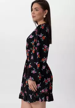 Летнее платье Midnight Rose Laurella, черное
