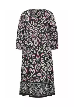 Летнее платье Mit Print Cecil, черный