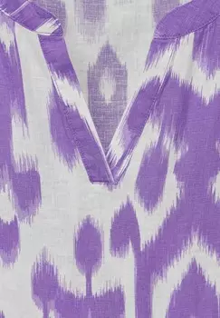 Летнее платье MIT PRINT Street One, темно-фиолетовый