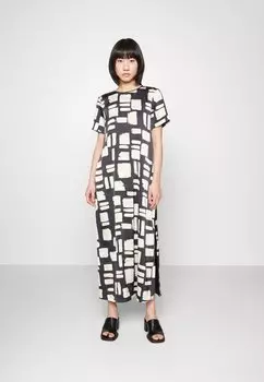 Летнее платье Monki, черно-белый