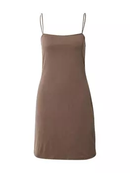 Летнее платье Monki, сепия