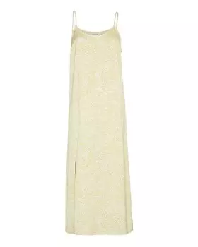 Летнее платье Msch Copenhagen BAHITA MYRINA, светло-желтого