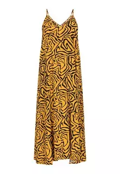 Летнее платье myMo ROCKS, цвет Dark yellow
