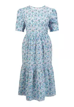 Летнее платье MYMO Summer Dress, темно-синий/светло-синий
