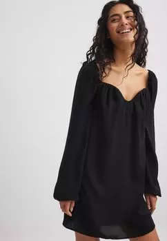 Летнее платье NA-KD, черный