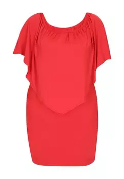 Летнее платье NAEMI Summer Dress, красный