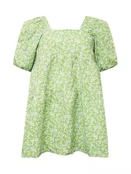Летнее платье Nasty Gal Plus Summer Dress, светло-зеленый